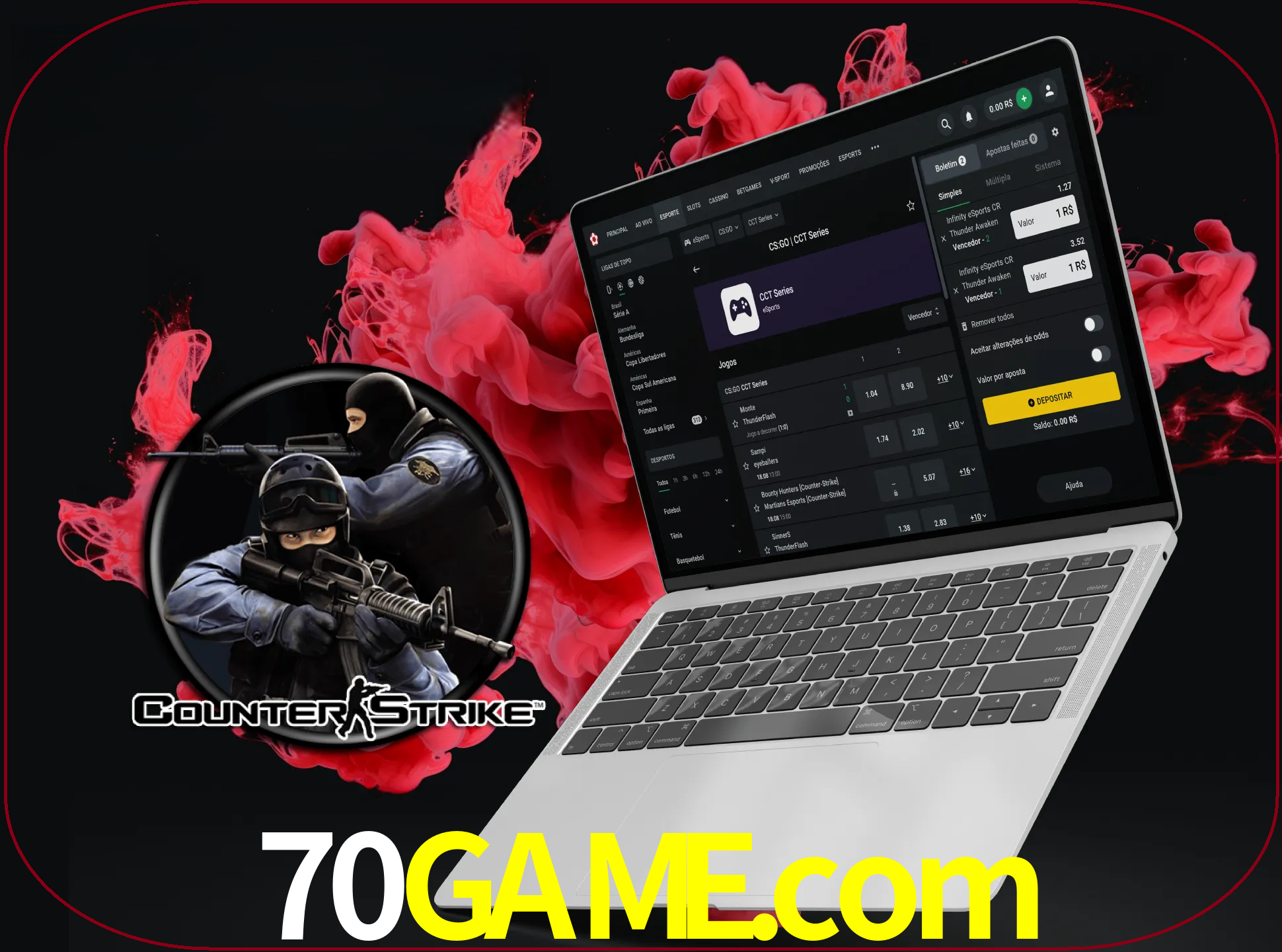Um grande número de jogos irá agradar aos fãs deste jogo de tiro no sítio Web e na aplicação da empresa 70game.