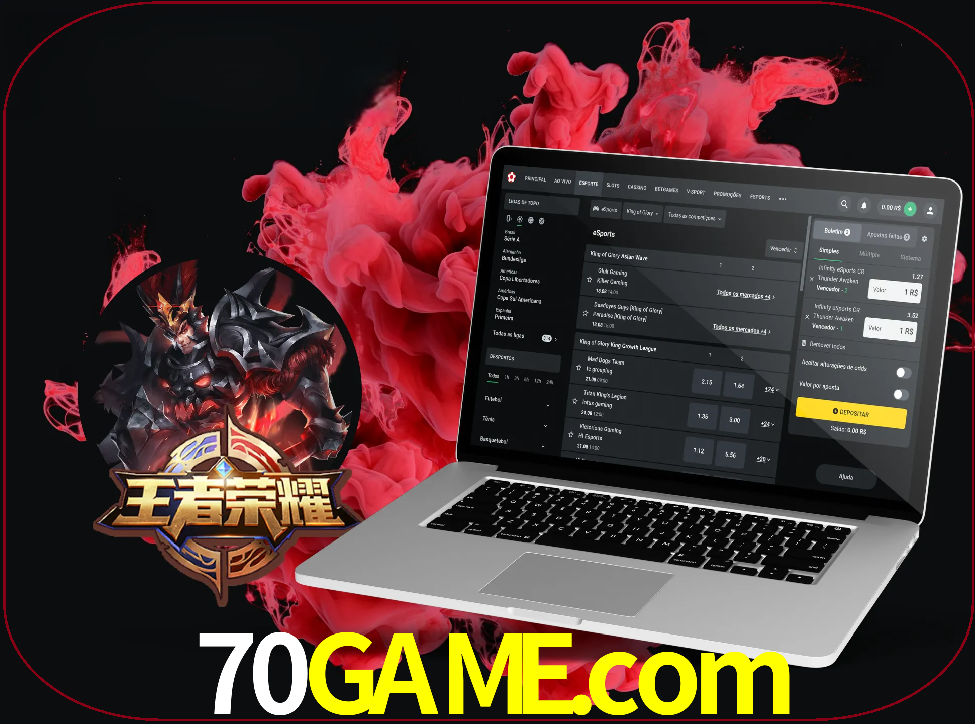 Um jogo global que conquistou os corações dos utilizadores de todo o mundo e que foi desenvolvido na China está disponível no 70game.
