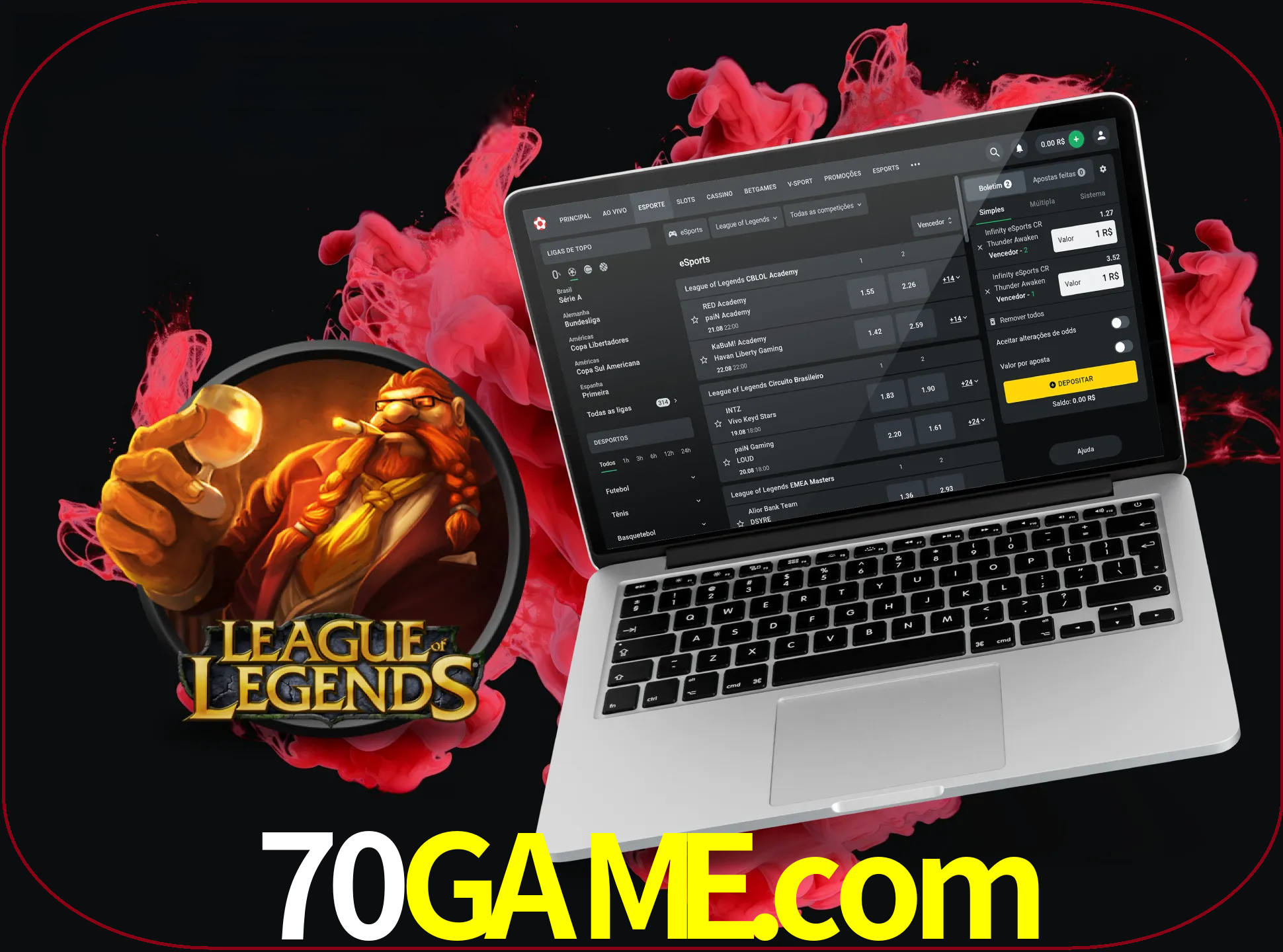 Se é um fã deste jogo, muitos torneios fantásticos que o vão surpreender estão disponíveis no 70game.